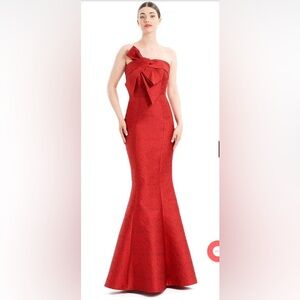 Alexander by Daymor red evening mother of the bride gown